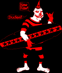 surf clown